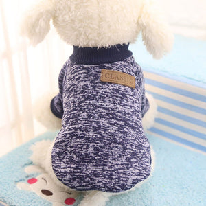 Dog Clothes For Small Dogs Soft Pet Dog Sweater Clothing For Dog Summer Chihuahua Clothes Classic Pet Outfit Ropa Perro 20-22S1