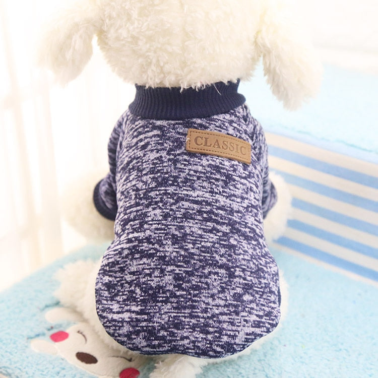 Dog Clothes For Small Dogs Soft Pet Dog Sweater Clothing For Dog Summer Chihuahua Clothes Classic Pet Outfit Ropa Perro 20-22S1