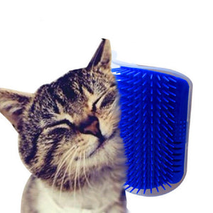 Cat Grooming Tool Hair Removal Brush Comb for Dogs Cats Hair Shedding Trimming Device with catnip Wall Corner Massage Comb 