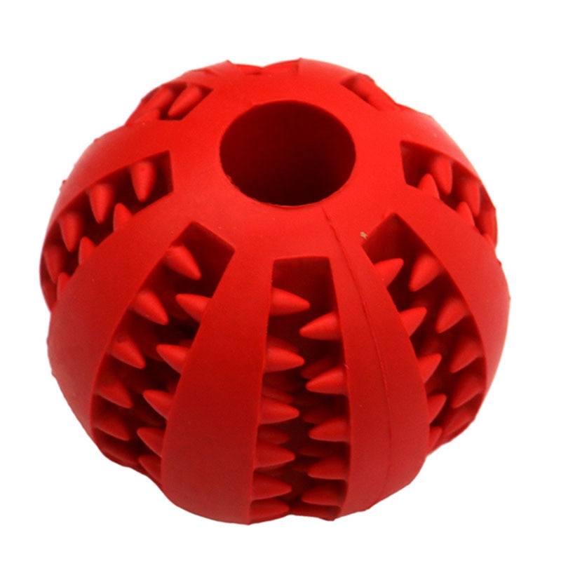 Pet Dog Toys Extra-tough Rubber Ball Toy Funny Interactive Elasticity Ball Dog Chew Toys For Dog Tooth Clean Ball Of Food 30S1