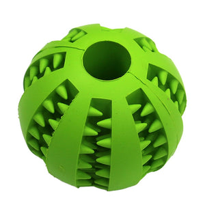 Pet Dog Toys Extra-tough Rubber Ball Toy Funny Interactive Elasticity Ball Dog Chew Toys For Dog Tooth Clean Ball Of Food 30S1