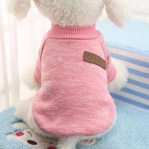 Dog Clothes For Small Dogs Soft Pet Dog Sweater Clothing For Dog Summer Chihuahua Clothes Classic Pet Outfit Ropa Perro 20-22S1