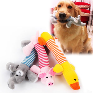 Dog Cat Pet Chew Toys Canvas Durability Vocalization Dolls Bite Toys for Dog Accessories pet dog products High Quality Cute 4