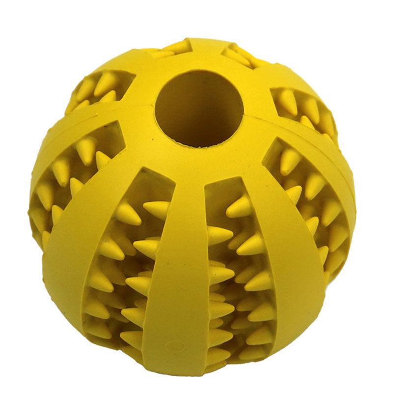 Pet Dog Toys Extra-tough Rubber Ball Toy Funny Interactive Elasticity Ball Dog Chew Toys For Dog Tooth Clean Ball Of Food 30S1