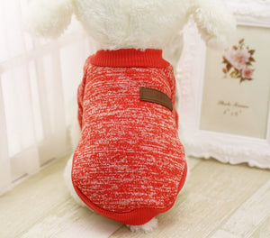 Dog Clothes For Small Dogs Soft Pet Dog Sweater Clothing For Dog Summer Chihuahua Clothes Classic Pet Outfit Ropa Perro 20-22S1