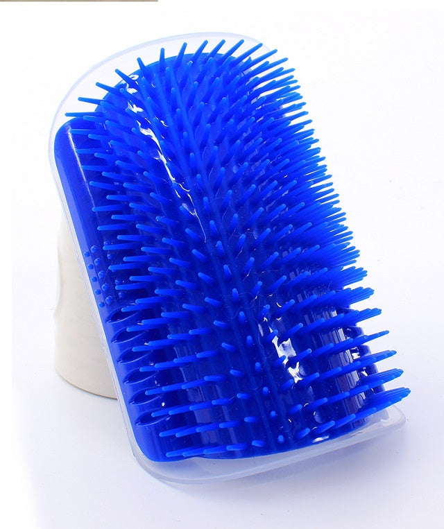 Cat Grooming Tool Hair Removal Brush Comb for Dogs Cats Hair Shedding Trimming Device with catnip Wall Corner Massage Comb